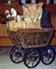 Grover in toy pram-looks comfy!
