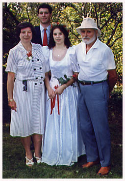 Inge, Hans Jr. & Hans Sr. Knapp and Trudel Kroecher